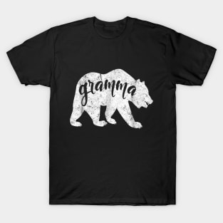 White Granmma Bear T-Shirt